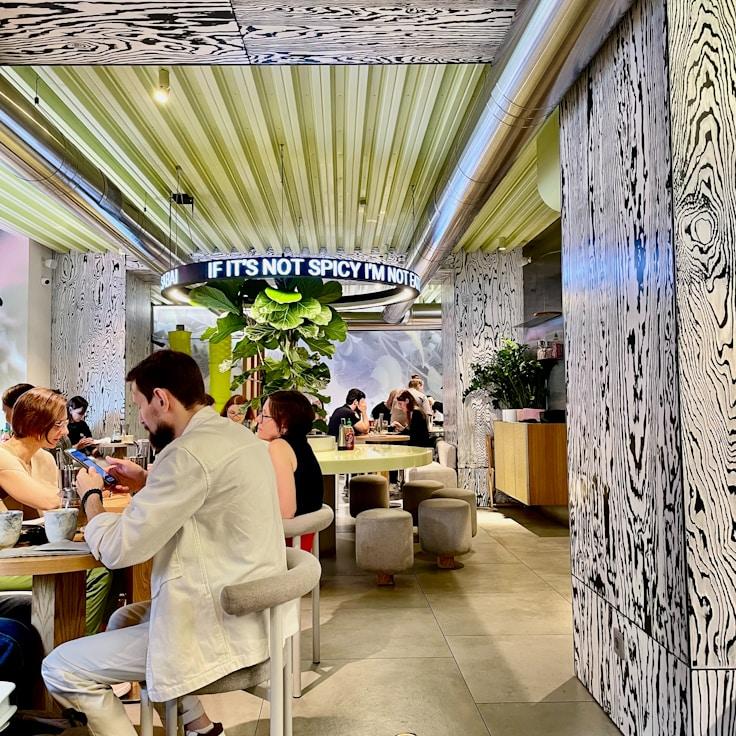 Shared dishes and family-style dining